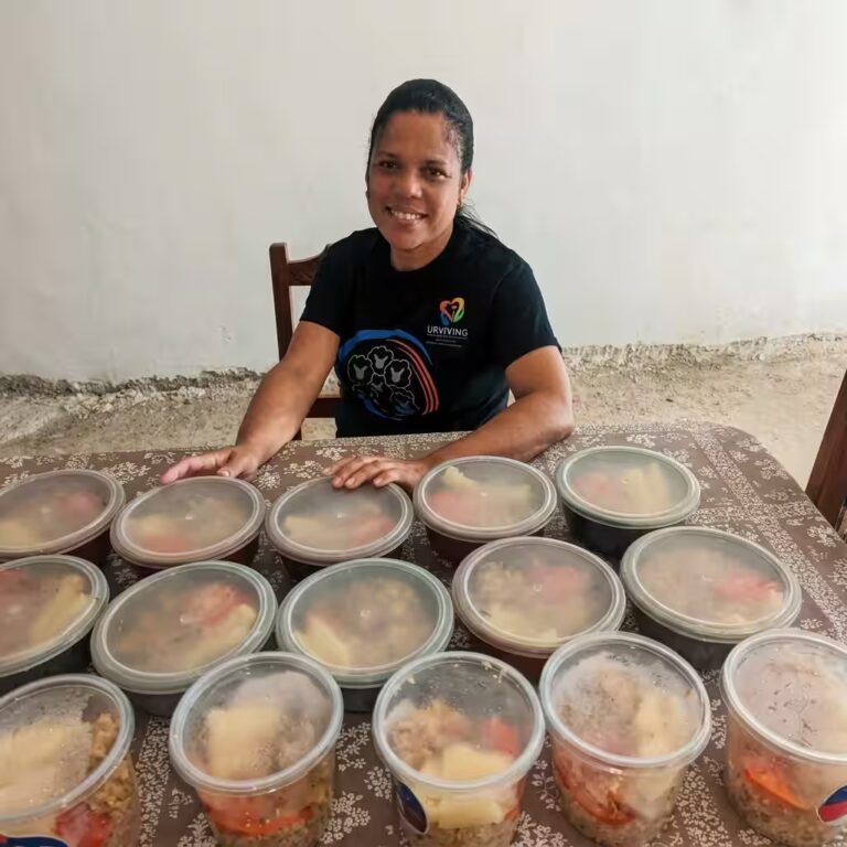 Preparación de alimentos para ayuda comunitaria
